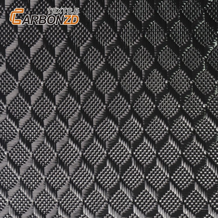 Jacquard Carbon Fiber Fabric